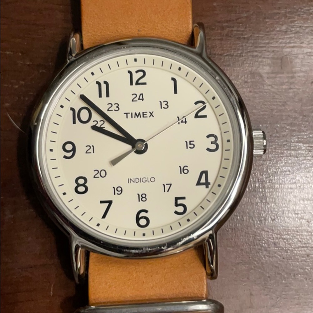Leather Timex Watch